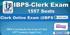 Clerk Online Exam @IBPS