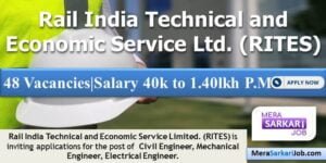 Engineer at RiTes 48 JObs