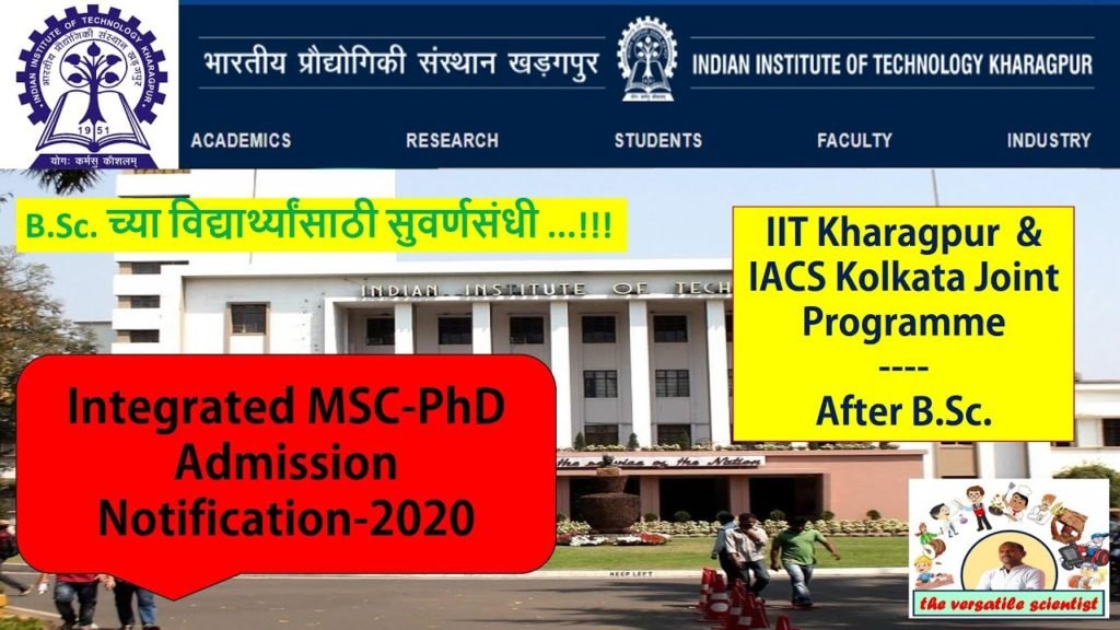 IIT Kharagpur & IACS Kolkata