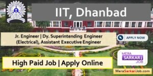 Junior Engineer-IIT-Dhanbad