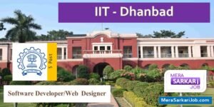 Software Developer/ Web Designer @ IIT Dhanbad | 38 K
