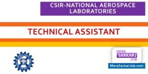 Technical Assistant | CSIR