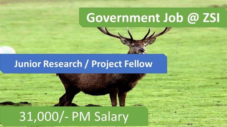 ZSI-Junior Research-Project Fellow