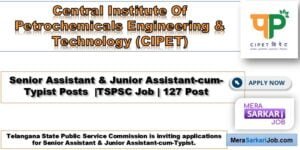 Direct General Post |CIPET Recruitment |2021